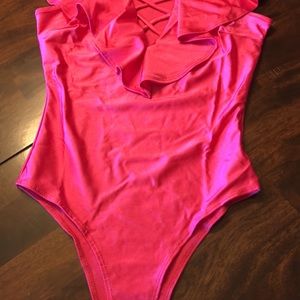 Hot Pink Bodysuit